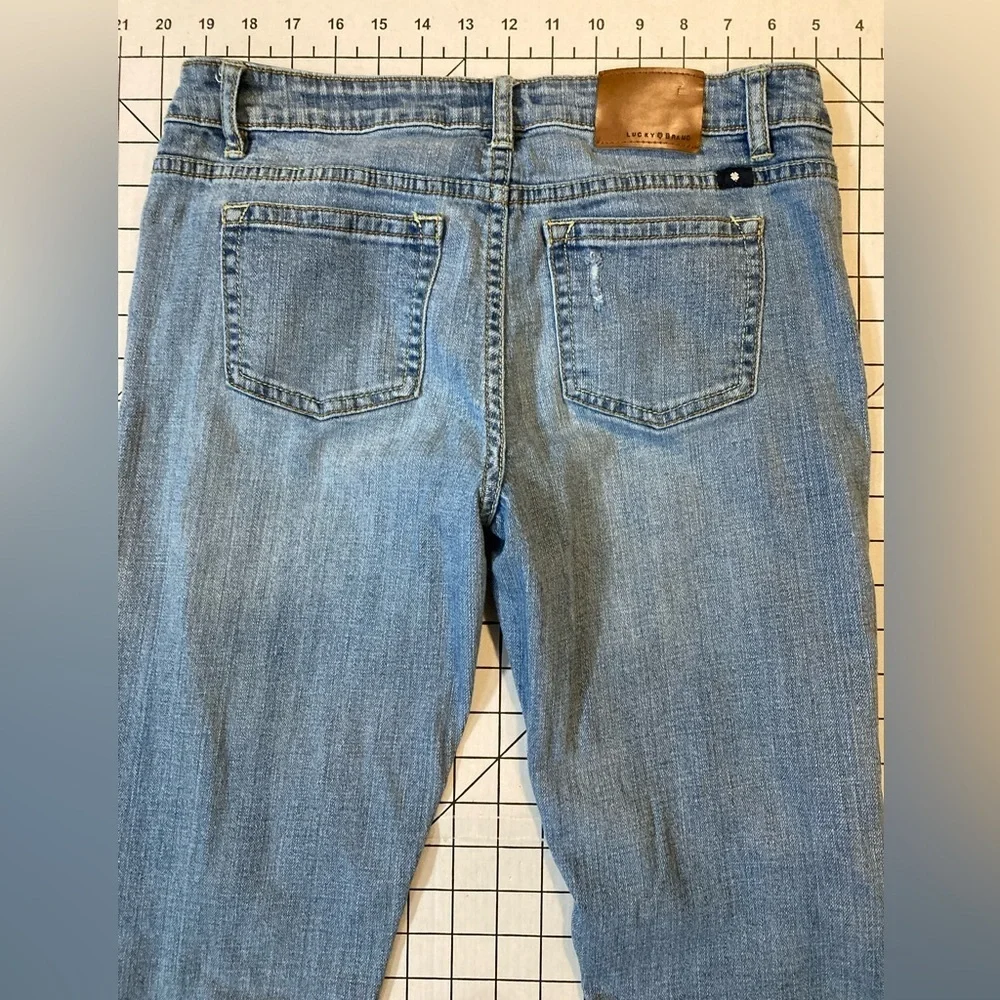 Lucky Brand Girl’s Size 16 Regular Dylan Distressed Boyfriend‎ Jeans